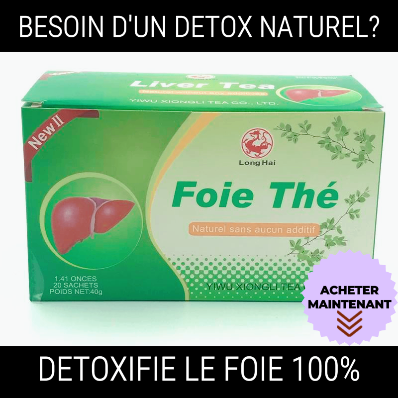 Pack de 20 Thés pour le Foie - Nettoyeur de Foie et Anti Hépatite